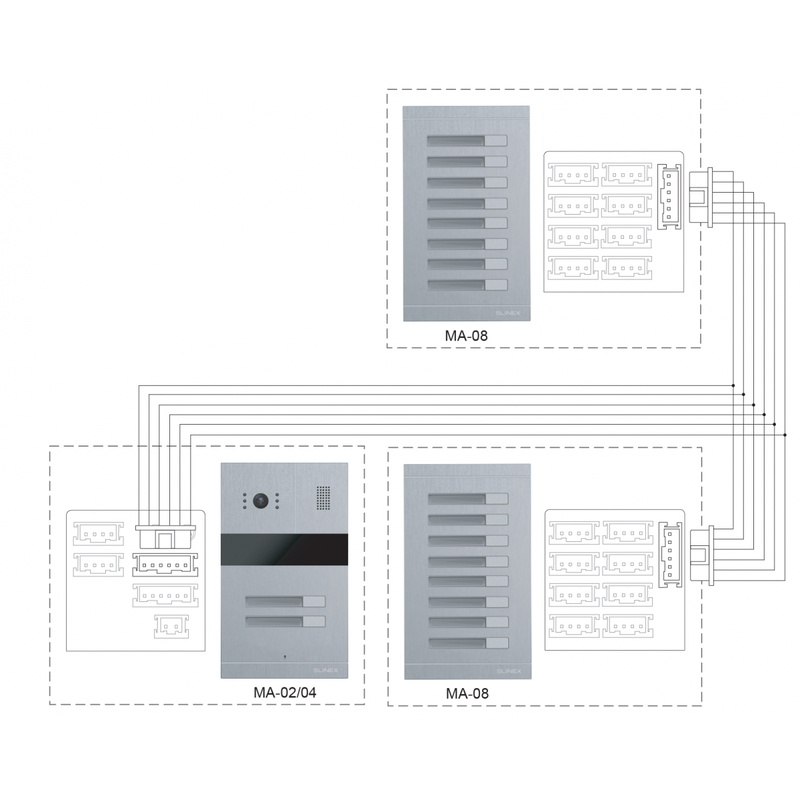 Модуль расширения для домофона/видеодомофона